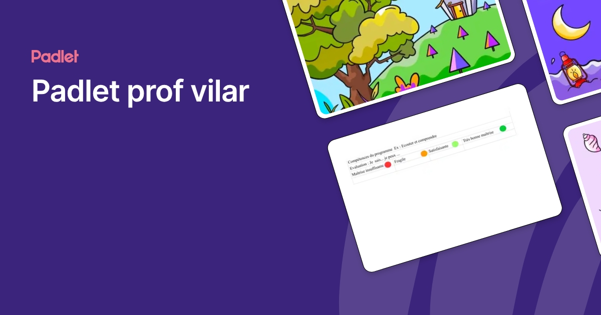 Padlet prof vilar