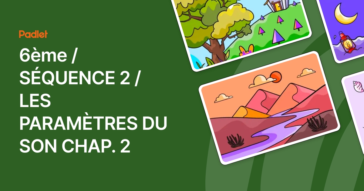 6ème / SÉQUENCE 1 / MUSIQUE ET VOIX