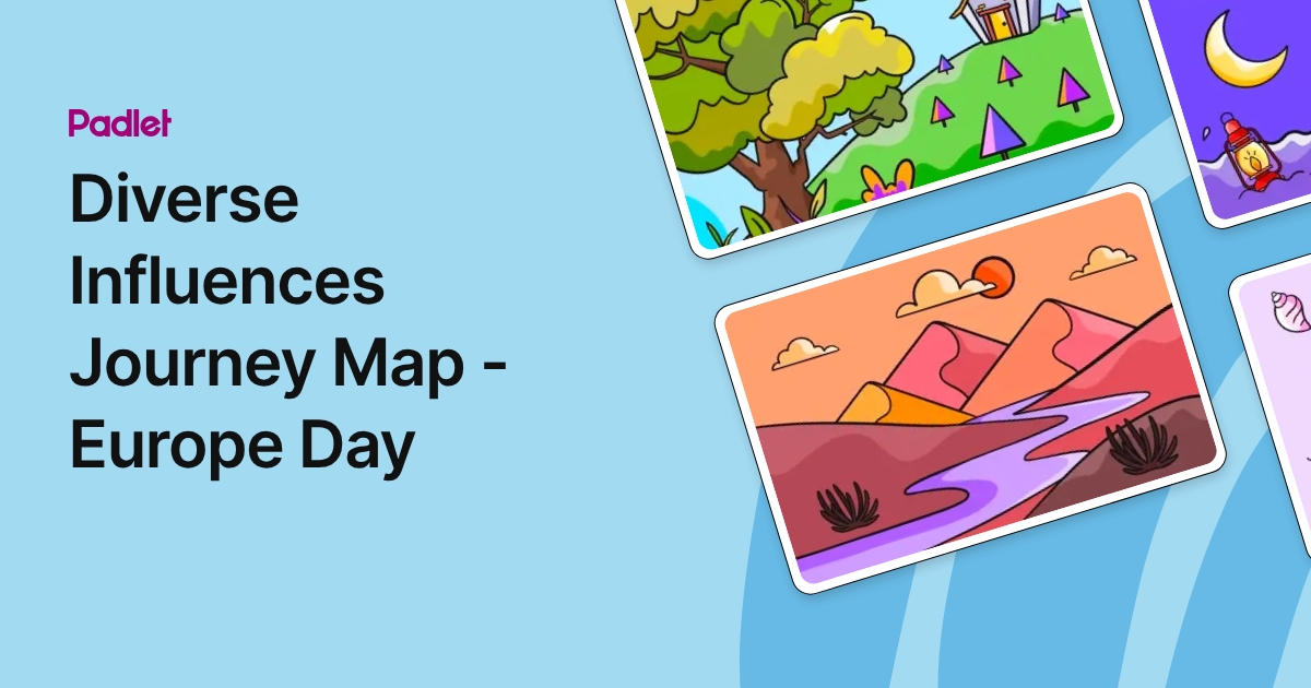 Diverse Influences Journey Map - Europe Day