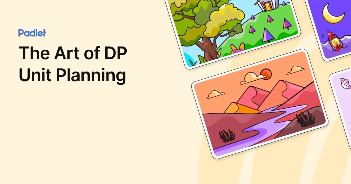 The Art of DP Unit Planning