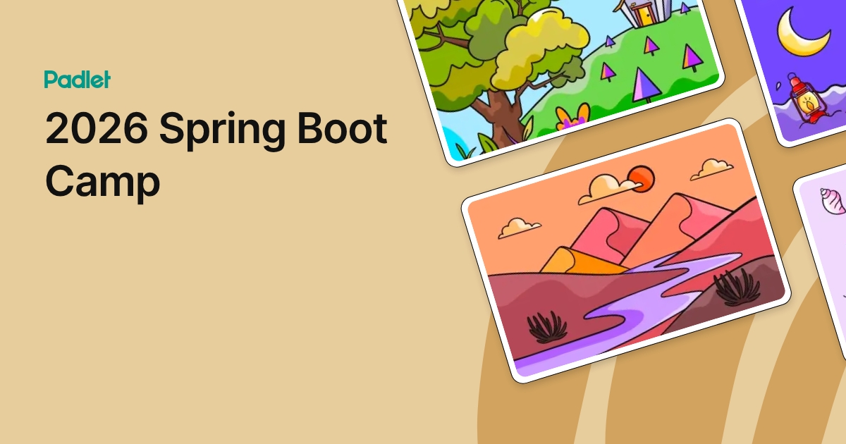 2026 Spring Boot Camp