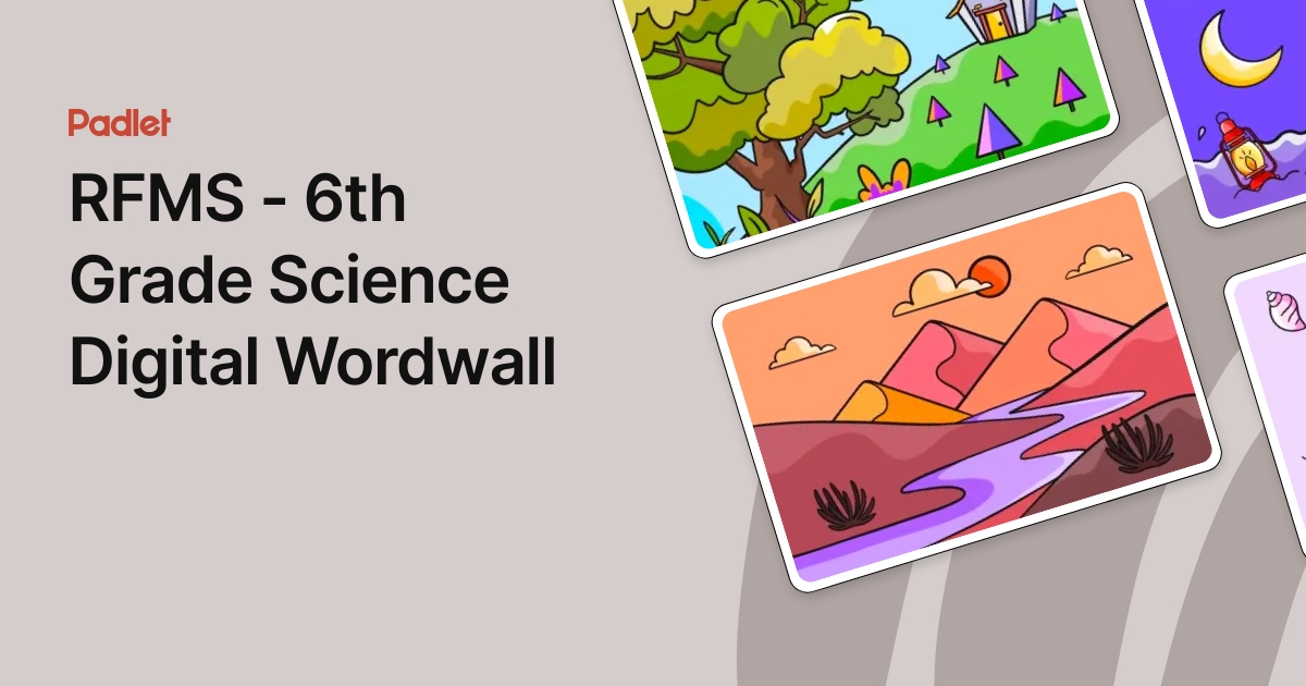 RFMS 6th Grade Science Digital Wordwall Rfms 6th grade science digital wordwall