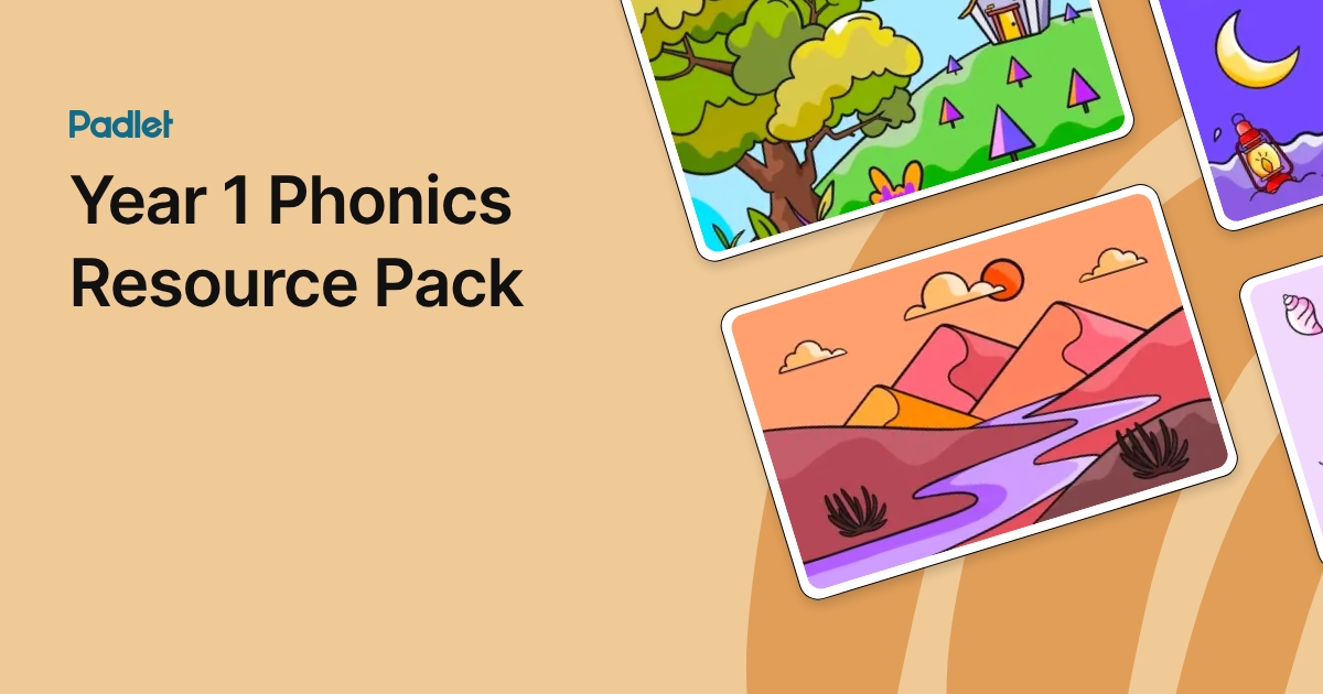 Year 1 Phonics Resource Pack