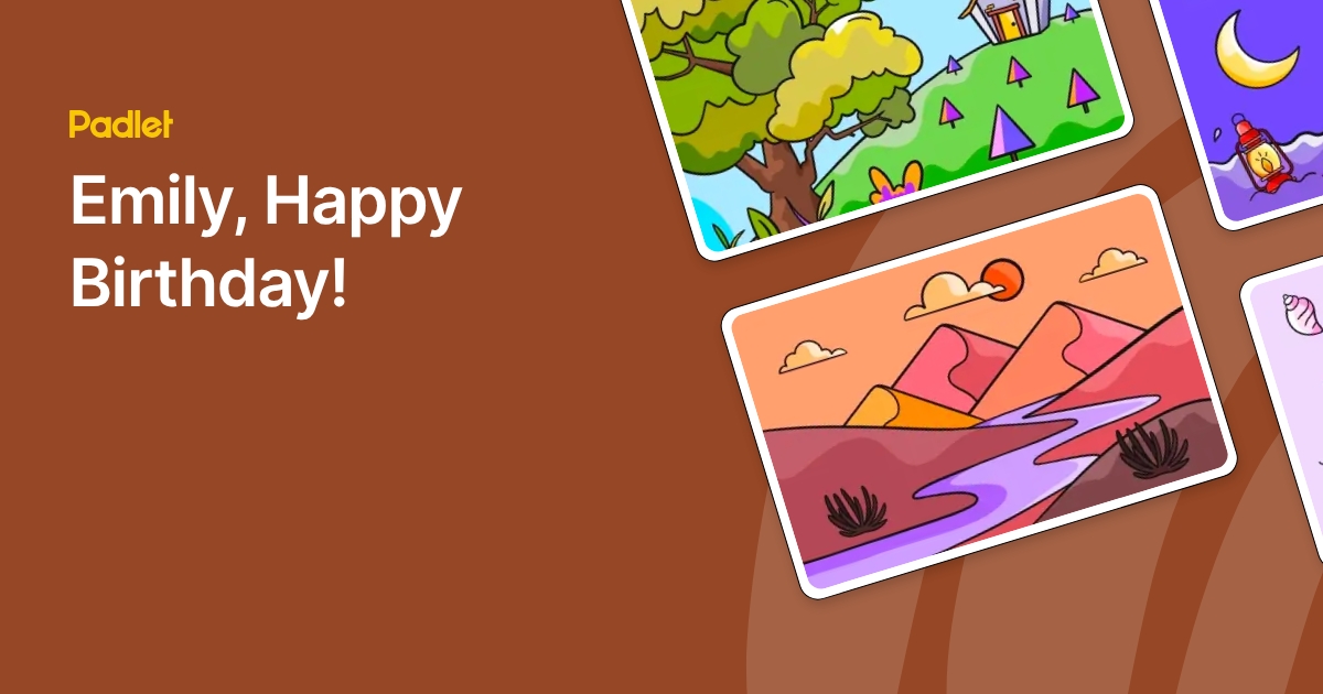 Emily, Happy Birthday!