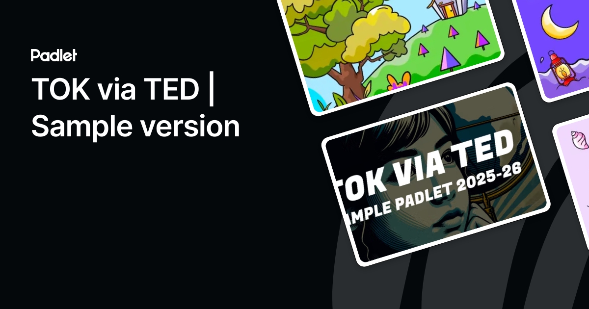 TOK via TED | Sample version