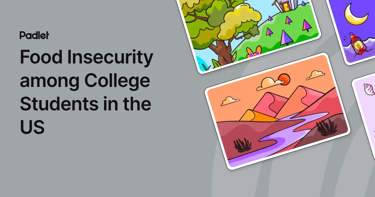 Food Insecurity In College Students Food Insecurity among College Students in the US