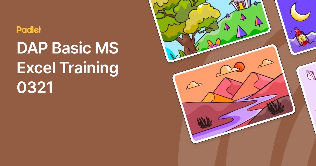 DAP Basic MS Excel Training 0321