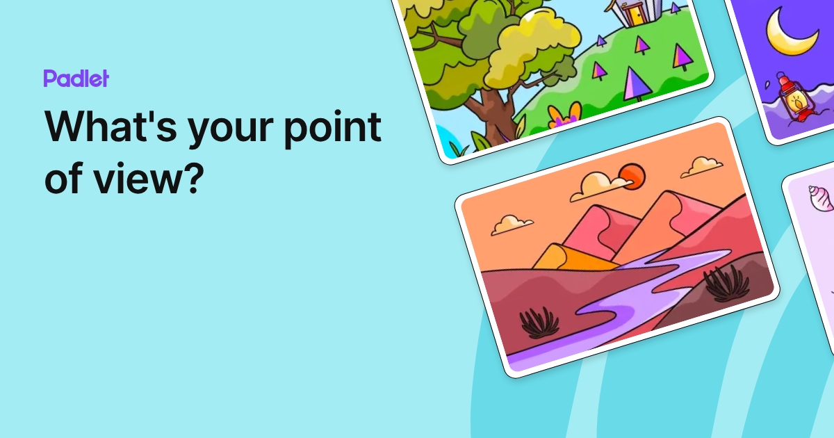 What's your point of view?