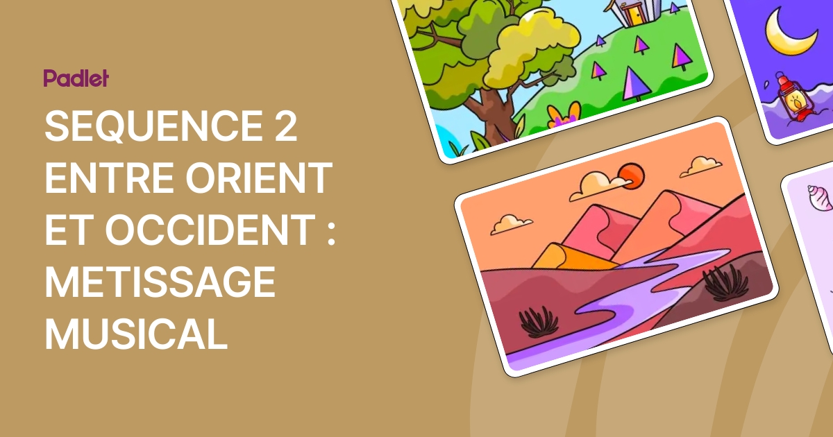 SEQUENCE 2 ENTRE ORIENT ET OCCIDENT METISSAGE MUSICAL