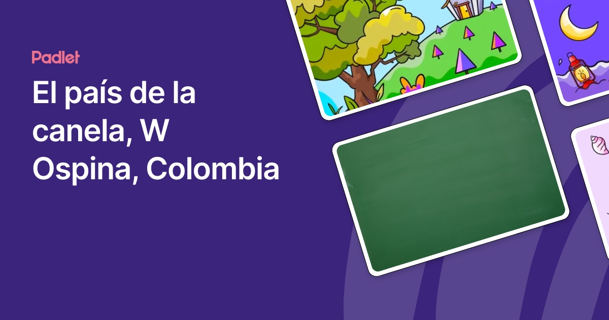 El país de la canela, W Ospina, Colombia