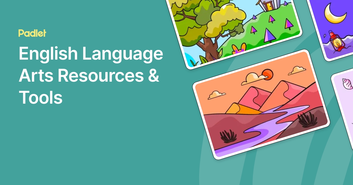 ENGLISH LANGUAGE ARTS RESOURCES visual data 3