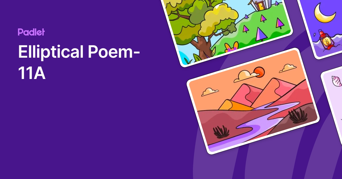 Elliptical Poem-11A