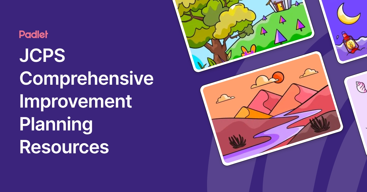 JCPS Comprehensive Improvement Planning Resources