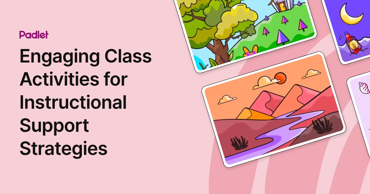 Tutor Activities.pdf Engaging Class Activities for Instructional Support Strategies