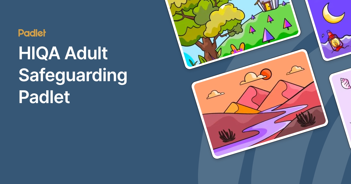Hiqa Sign Post HIQA Adult Safeguarding Padlet
