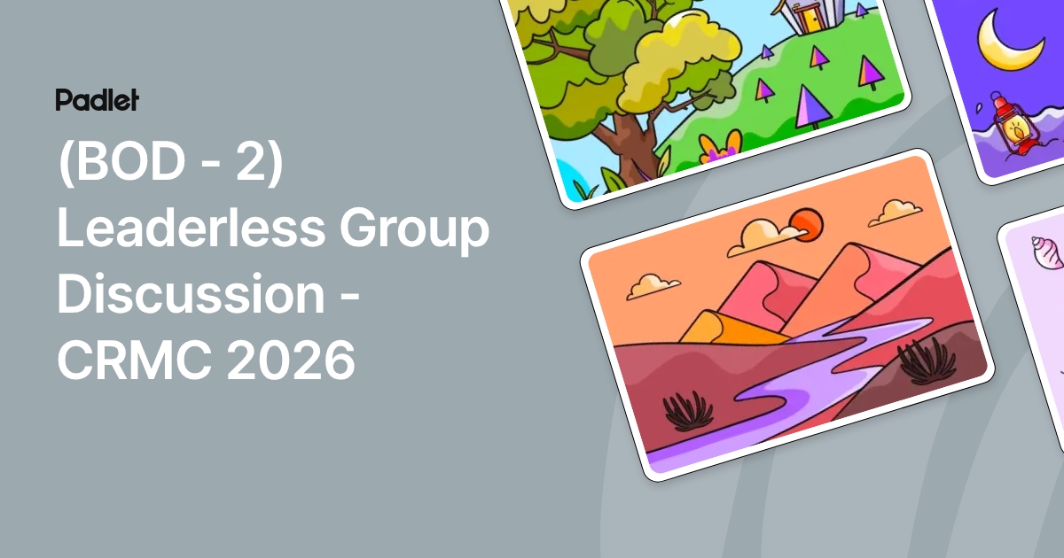 (BOD - 2) Leaderless Group Discussion - CRMC 2026