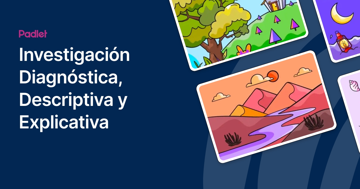 Investigación Diagnóstica, Descriptiva y Explicativa
