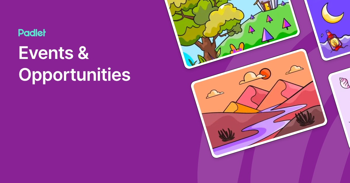 Events & Opportunities