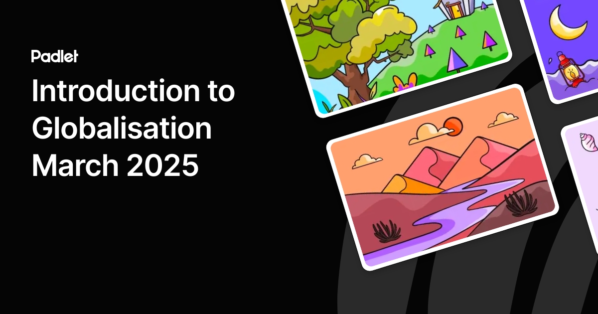 Introduction To Globalisation March 2025