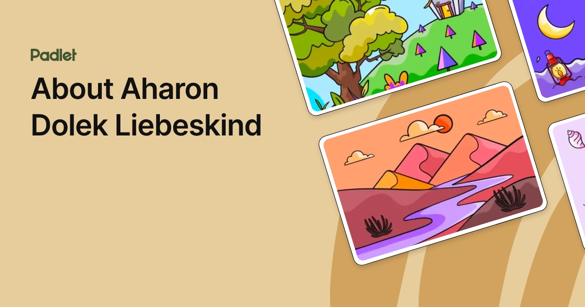 About Aharon Dolek Liebeskind