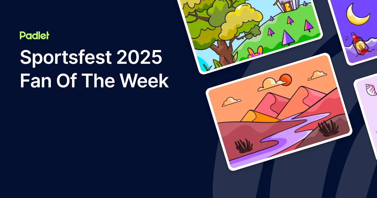 Sportsfest 2025 Fan Of The Week