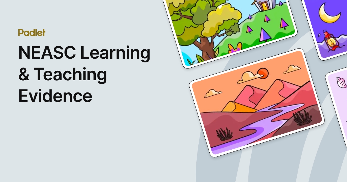 NEASC Learning & Teaching Evidence