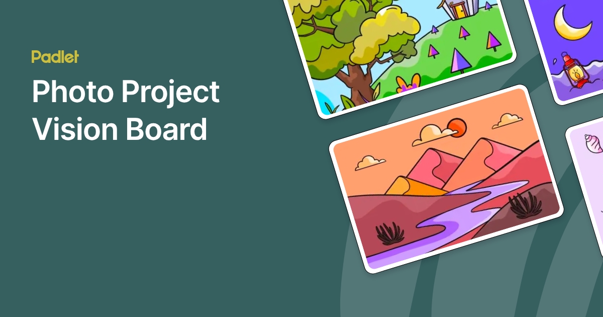 Vision Board Project Pool Photo Project Vision Board