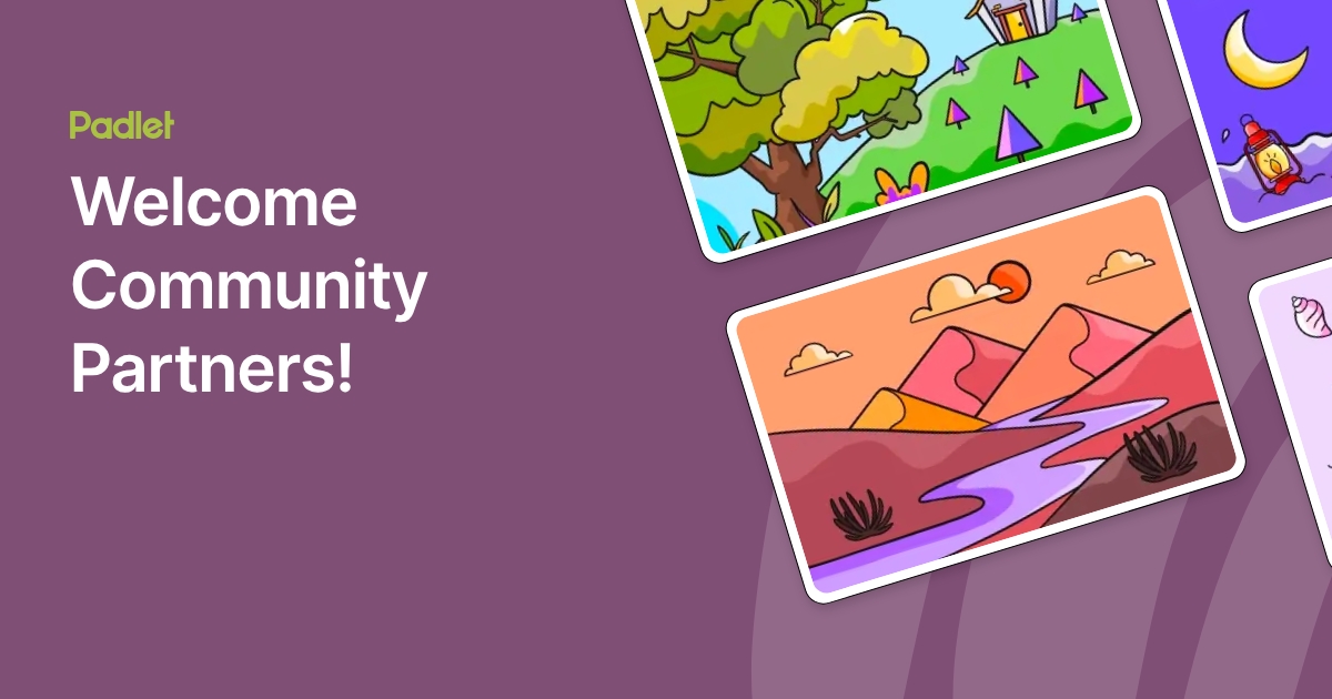 Welcome Community Partners!