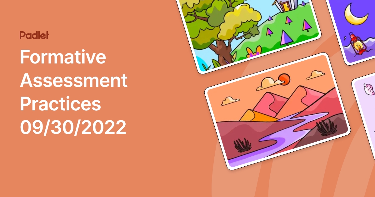 Formative Assessment Practices 09/30/2022