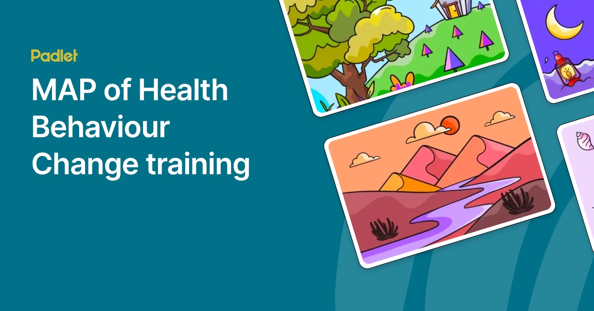 MAP of Health Behaviour Change training