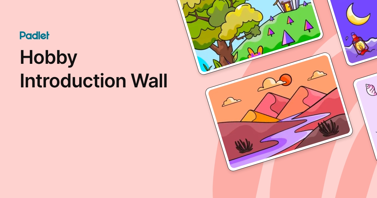 Hobby Introduction Wall