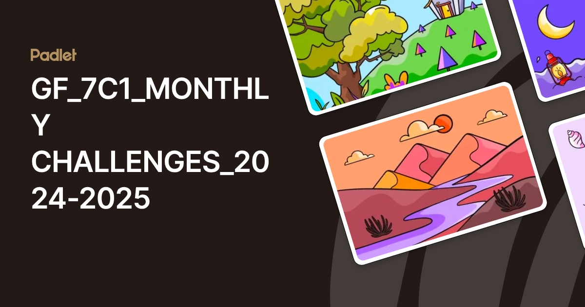 GF_7C1_MONTHLY CHALLENGES_2024-2025