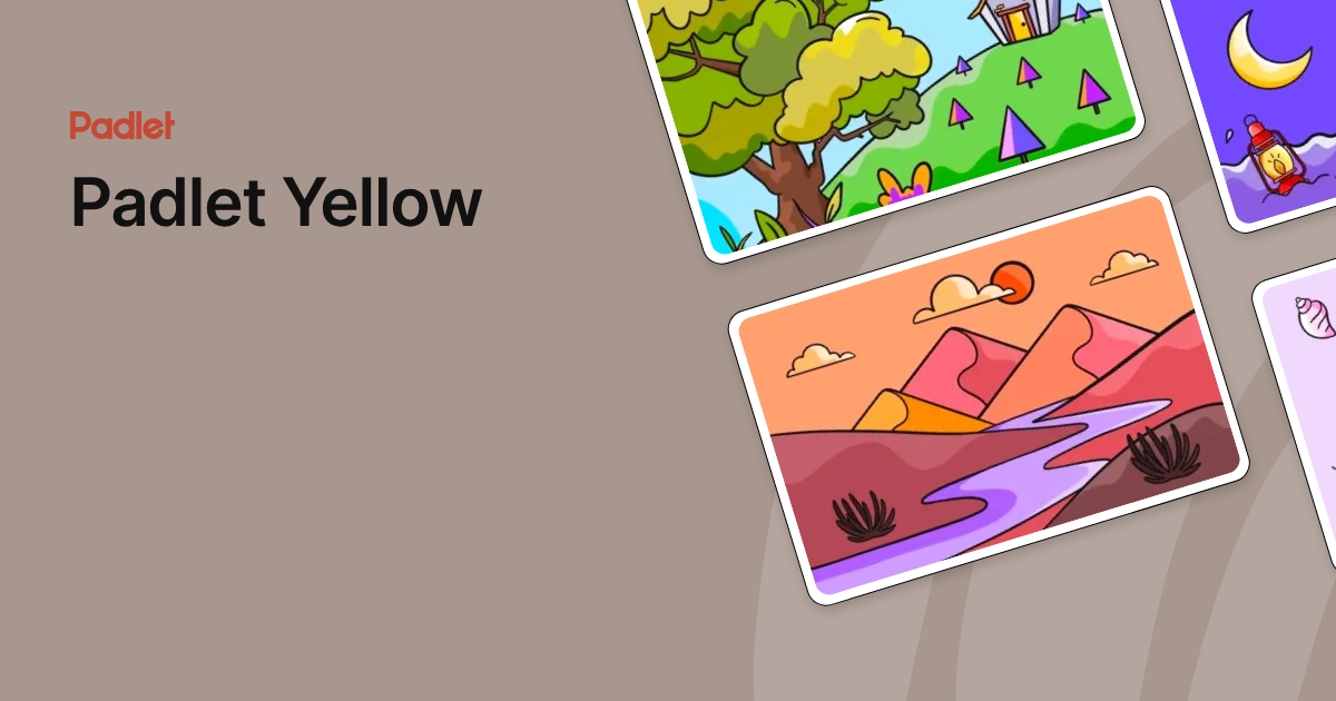 Padlet Yellow
