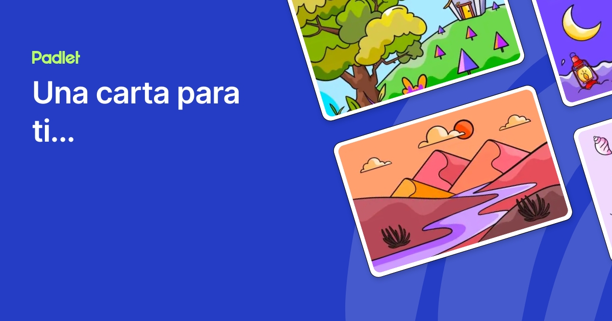 Una carta para ti...