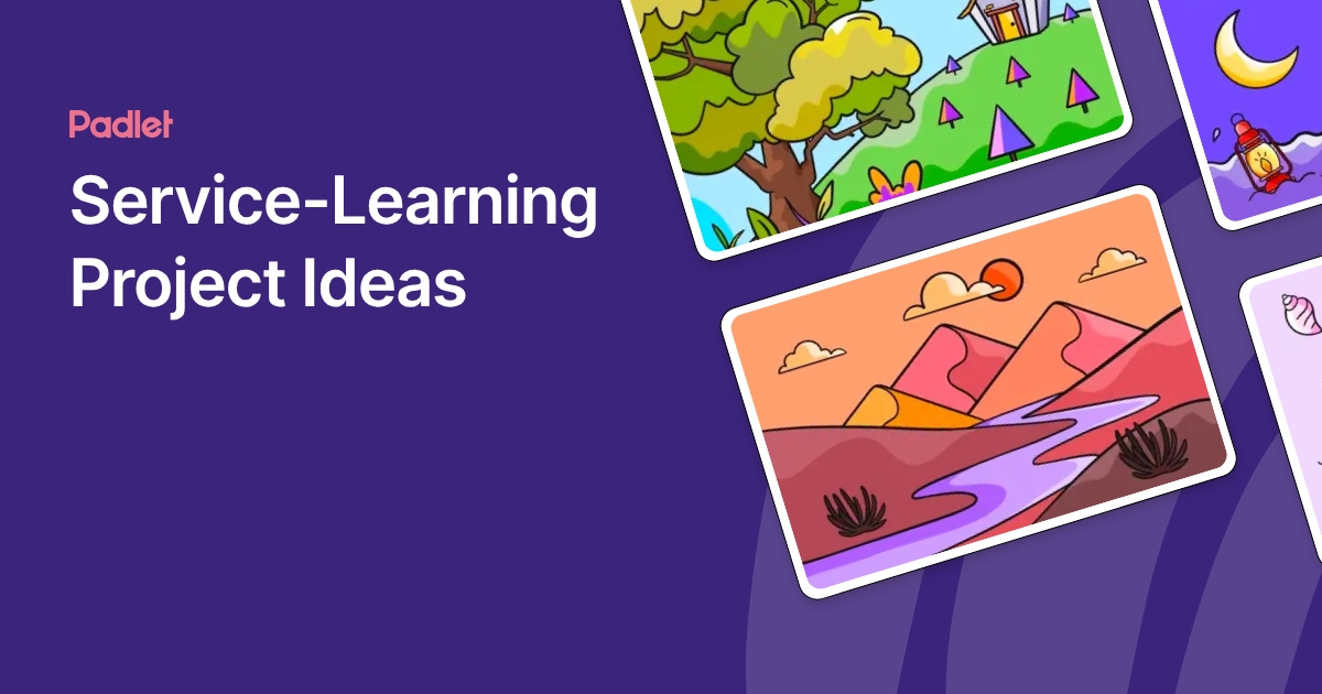 Service-Learning Project Ideas