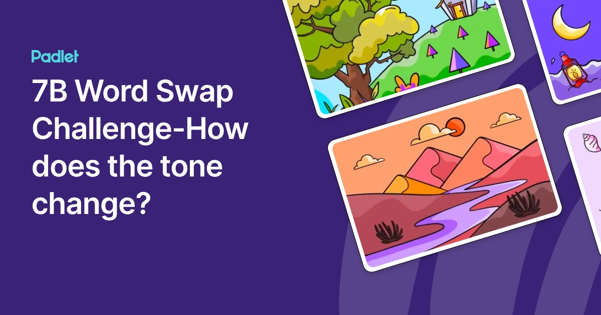 7B Word Swap Challenge-How does the tone change?