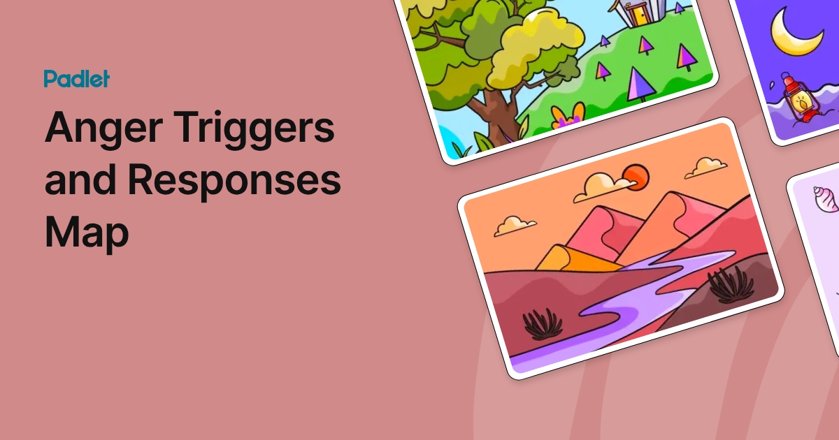 Anger Path Visual Anger Triggers and Responses Map
