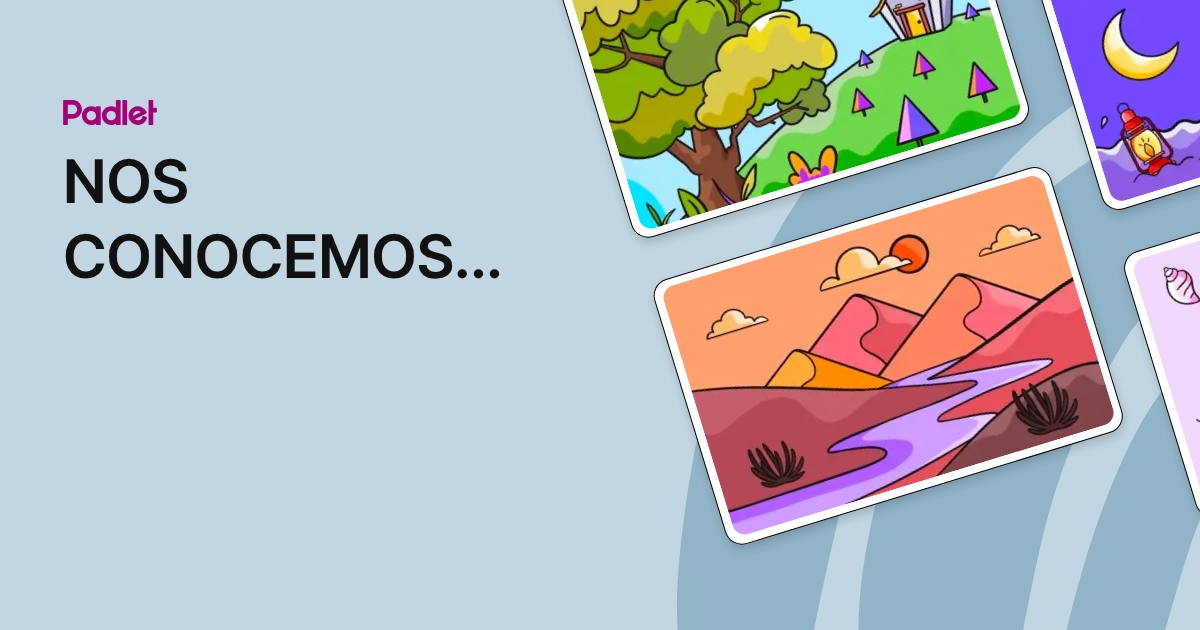 NOS CONOCEMOS...