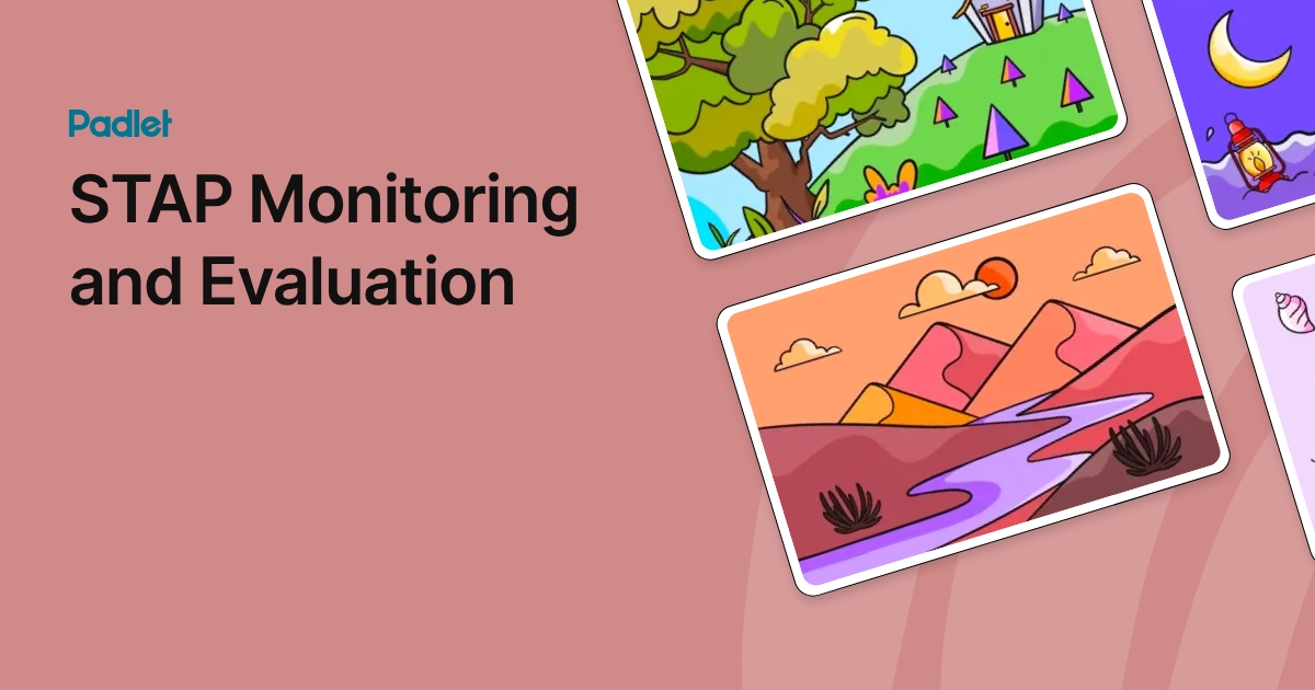 STAP Monitoring and Evaluation