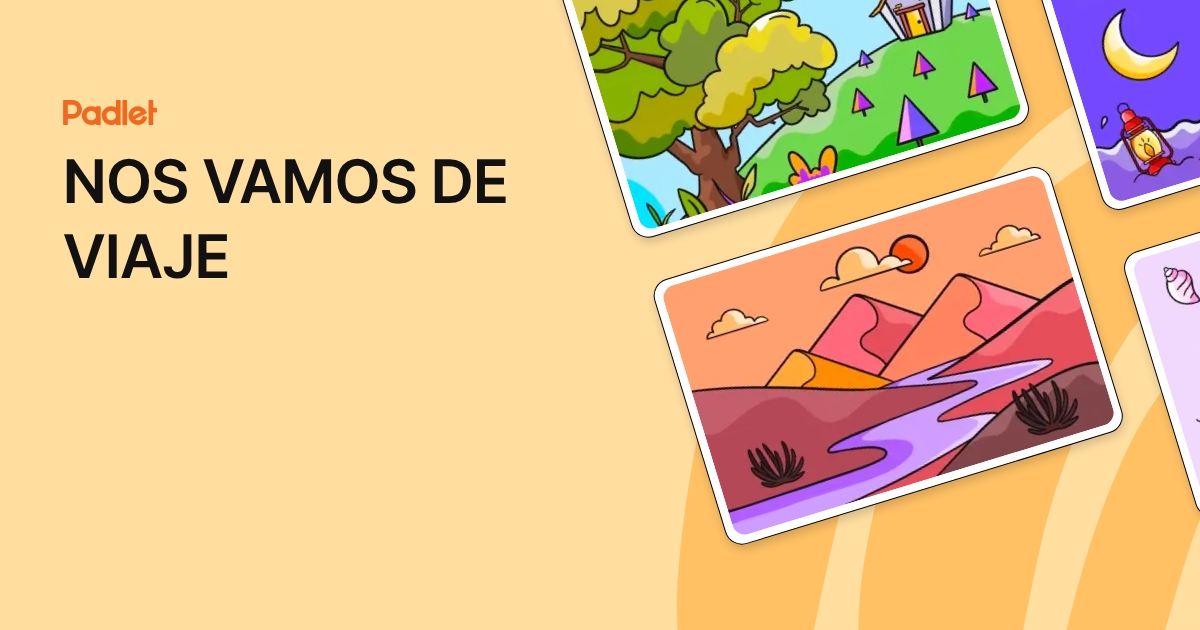NOS VAMOS DE VIAJE