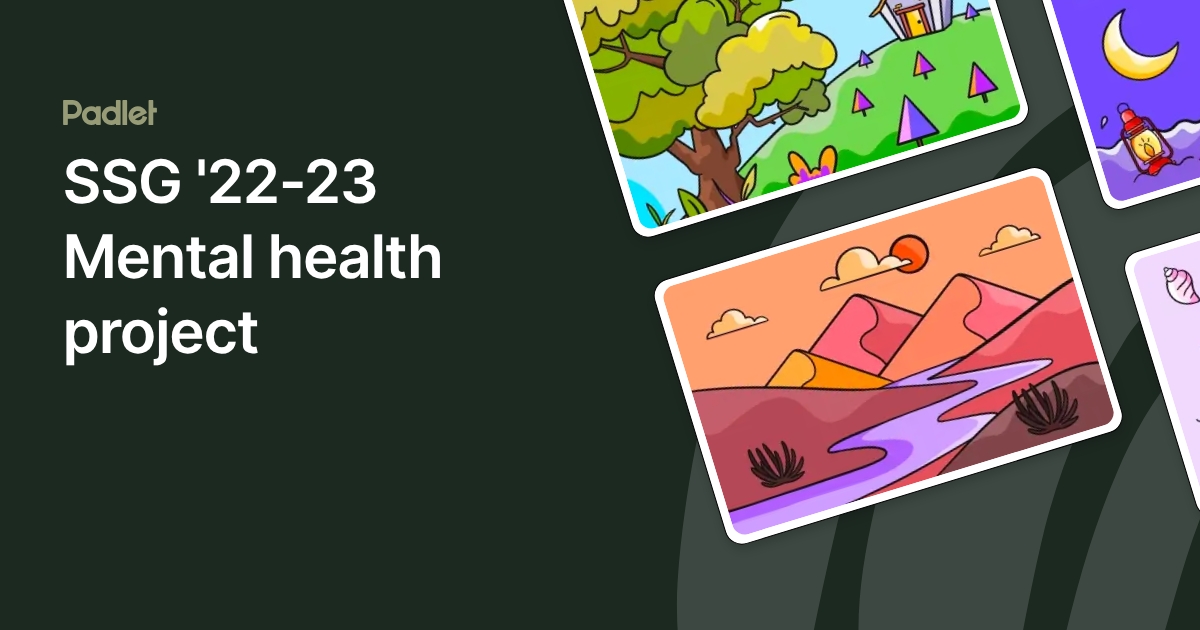 SSG '22-23 Mental health project