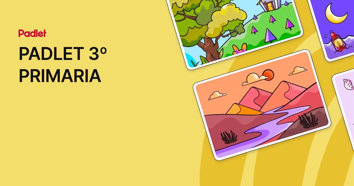 PADLET 3º PRIMARIA