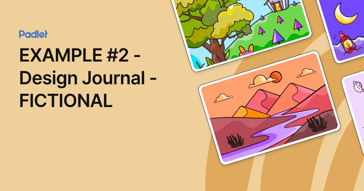 EXAMPLE #2 - Design Journal - FICTIONAL