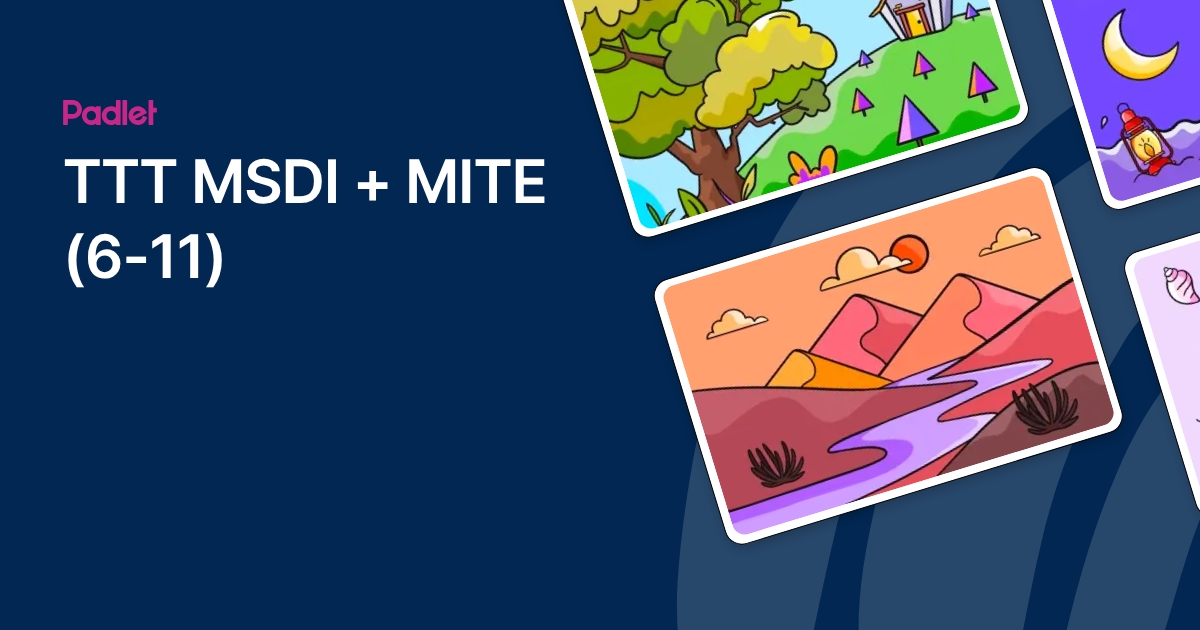 Msdi Login/sign TTT MSDI + MITE (6-11)