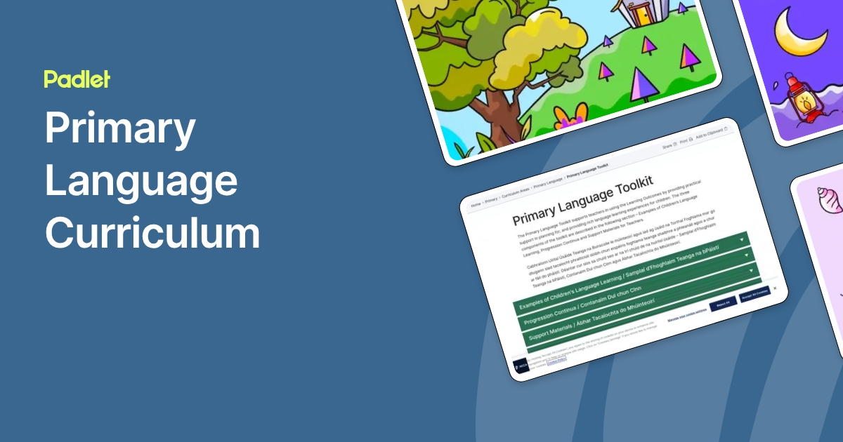 Primary Language Learning Primary Language Curriculum