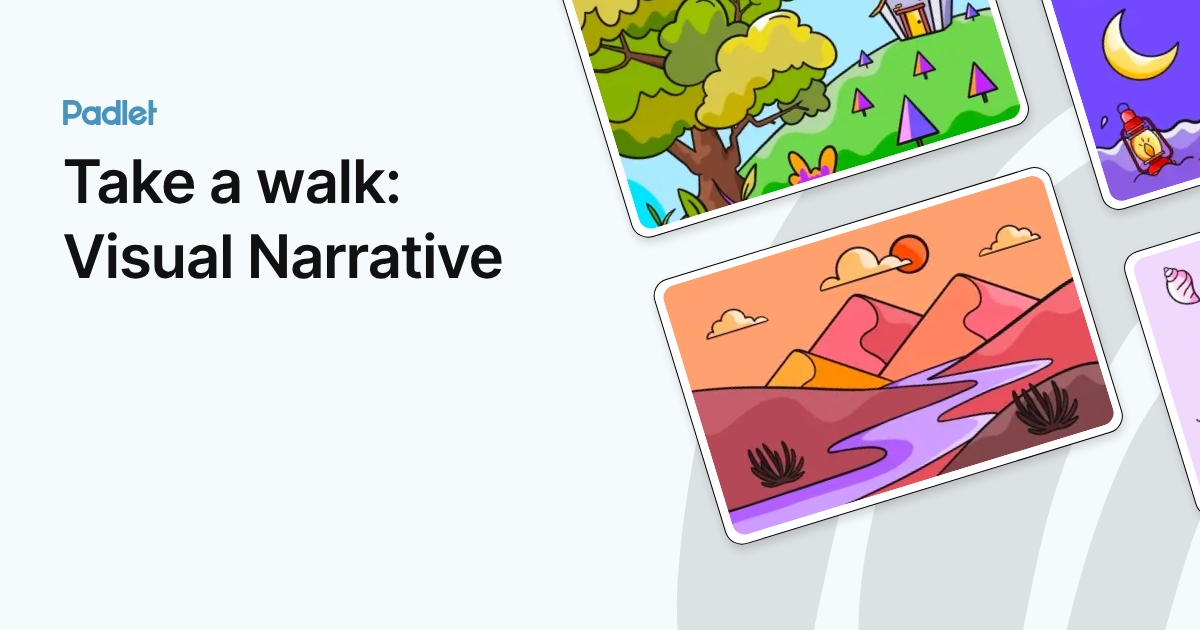Take a walk: Visual Narrative