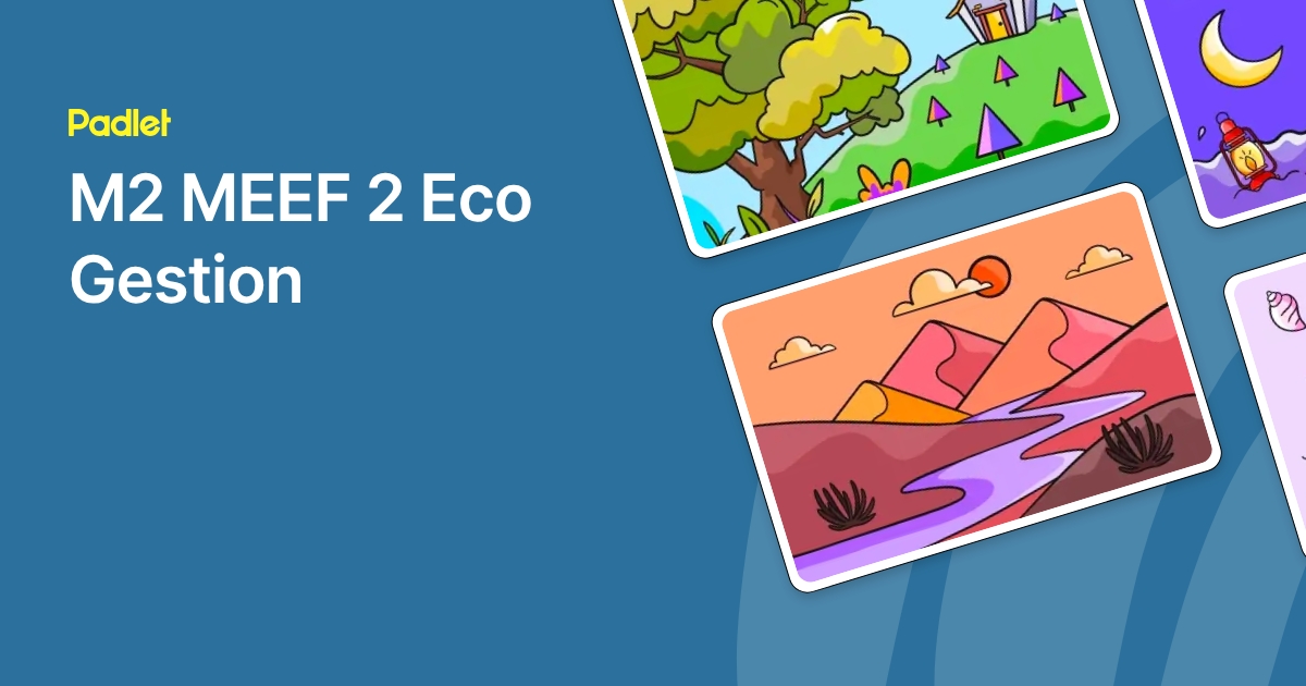 M2 MEEF 2 Eco Gestion