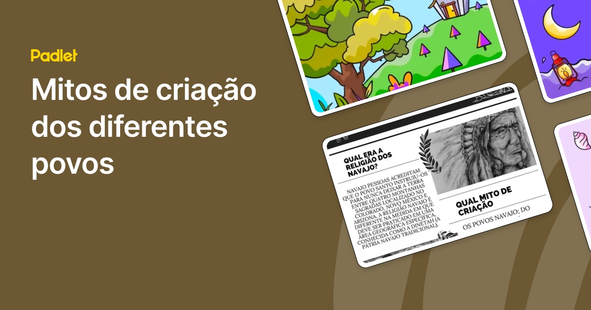 Mitos de criação dos diferentes povos