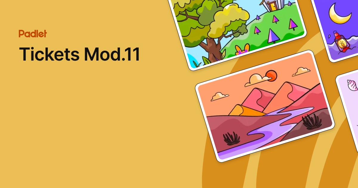 Tickets Mod.11
