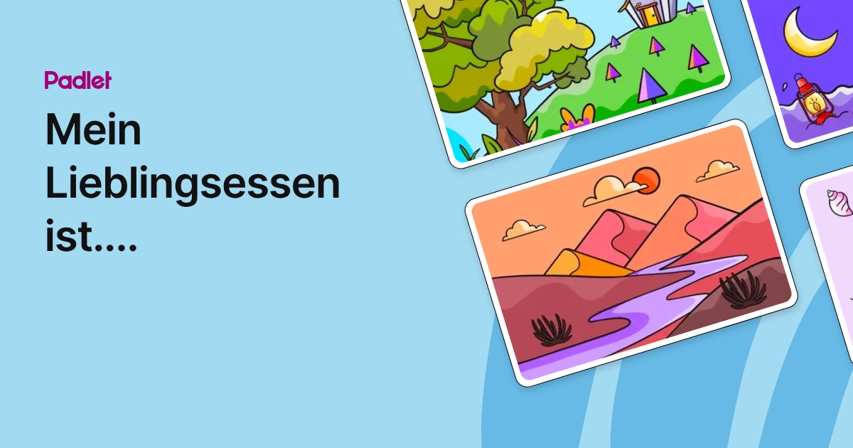 Mein Lieblingsessen Ist Oder Sind